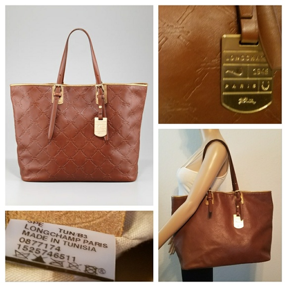 Fantastic $700 LONGCHAMP LM Cuir Tote Bag Fantastic $700 LONGCHAMP LM Cuir Tote Bag